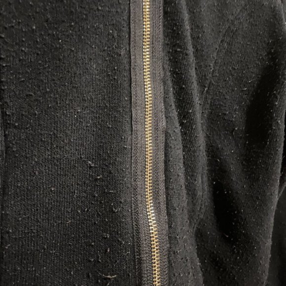 REI Black Fleece Zip Up Sweatshirt - Picture 4 of 5